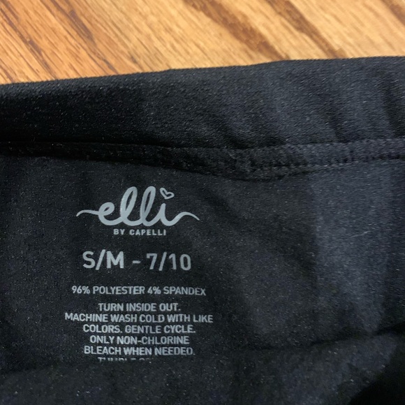 Elli by Capelli Girls Leggings Size Small/Medium 7/10.. beautiful stars - Picture 3 of 4